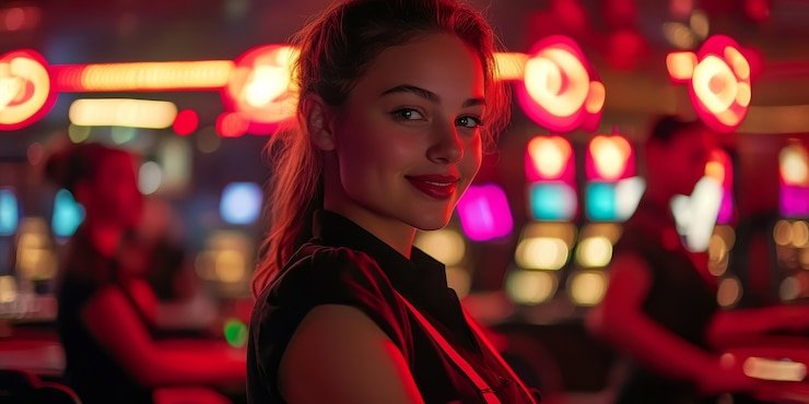 Antarmuka live dealer paris888 pada perangkat mobile menampilkan dealer, kartu, dan kontrol taruhan